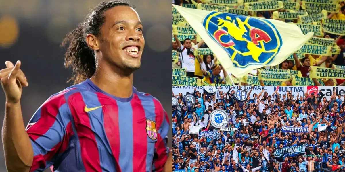 Ni América, ni Querétaro, conoce el club mexicano que Ronaldinho reconoce como grande.