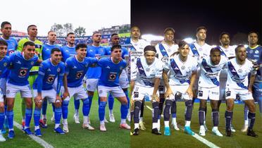 Once inicial de Cruz Azul y Puebla en partidos del Apertura 2024. | Fotos: X oficial de los equipos