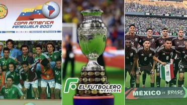 Participaciones de México en la Copa América. | Foto: Copa América página oficial, Futbol Total