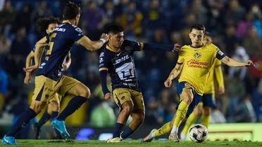 Piero Quispe se convirtió en el jugador del partido vs América / Foto: Mex Sport