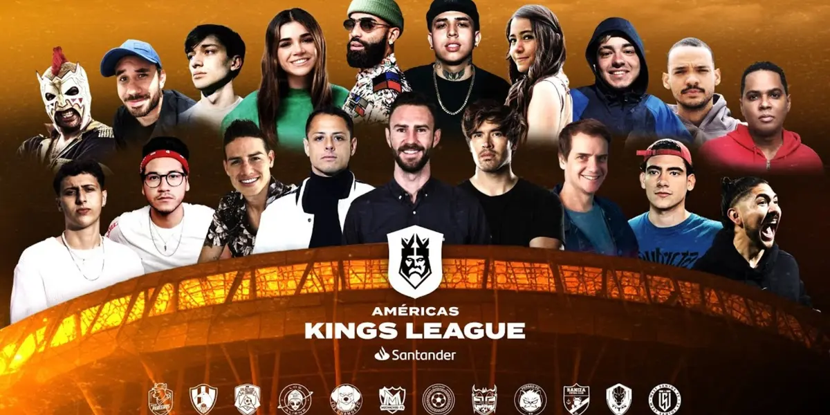 Presidentes de la Kings League Américas/ Foto Youtube