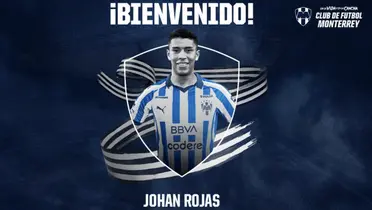 Rayados anuncia a su refuerzo Johan Rojas.