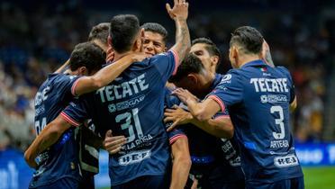 Rayados en el partido ante Tigres (Foto: @Rayados) 