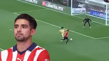 Ricardo Marín falla en el mano a mano, en el clásico ante Chivas