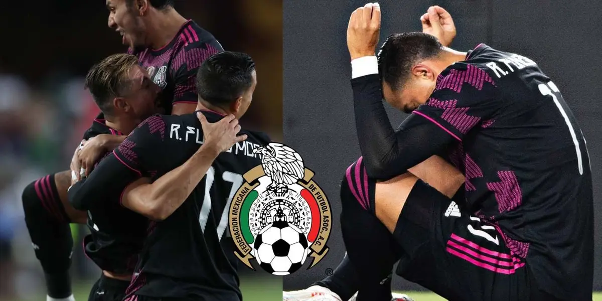 Rogelio Funes Mori debutó de manera oficial con la selección mexicana ante Nigeria en los Ángeles y sorprendió durante el himno mexicano