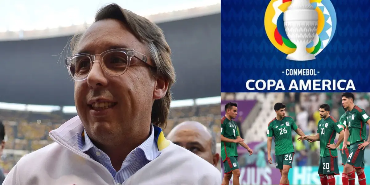 Se filtró el tema de Emilio Azcárraga y su decisión de irse y dejar jugar al Tri en CONMEBOL, tras los fracasos del Tri. 