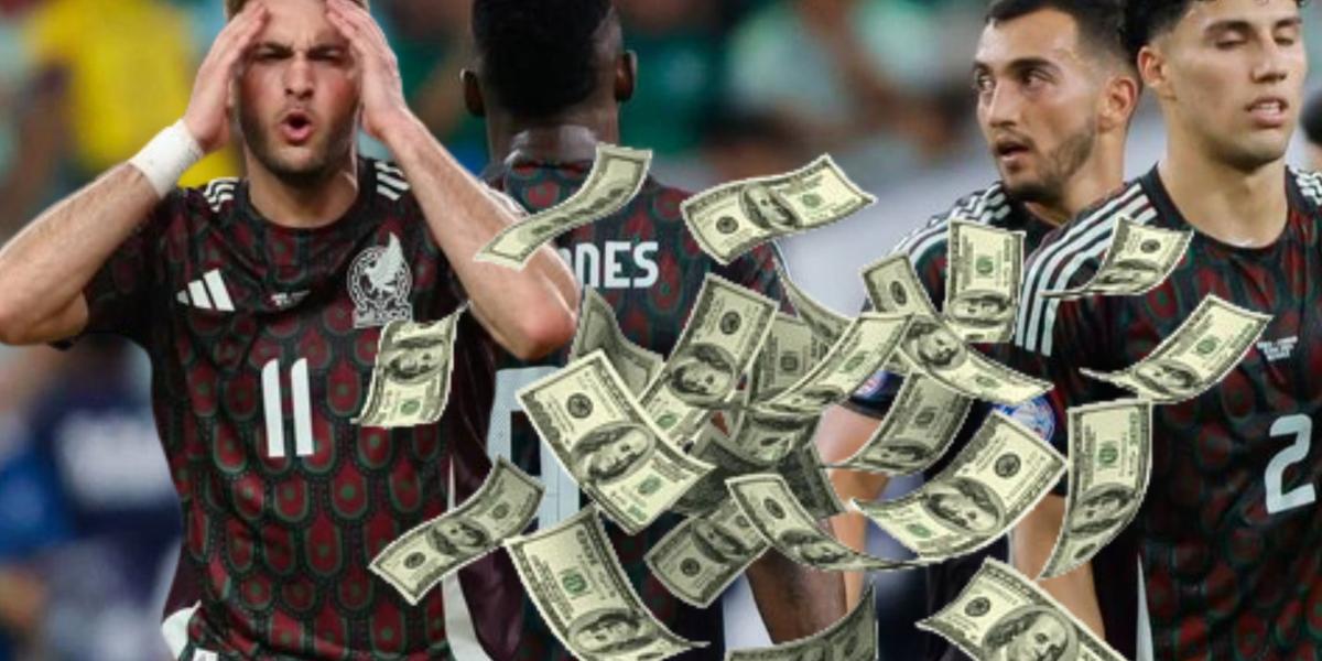 El dinero que recibió la selección mexicana por participar y quedar eliminada en la Copa América
