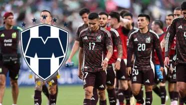 Selección Mexicana tras caer ante Uruguay