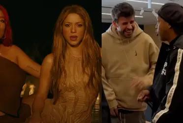 Shakira con Karol G vs. Piqué y Ronaldinho ¿Qué video fue el más visto en redes?