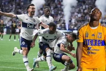 Tigres ya está abajo en el marcador 