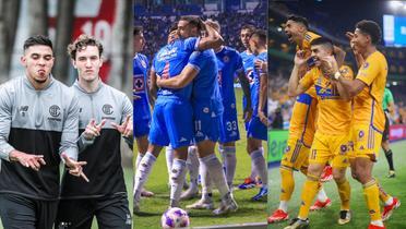 Toluca, Cruz Azul y Tigres no han cumplido con regla de menores / Foto: X @toluca, @cruzazul y @tigres