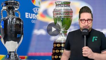 Trofeos de la Eurocopa y Copa América (Fuente: ESPECIAL El Futbolero)