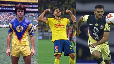 Uniformes del Club América. | Foto: Mex Sport