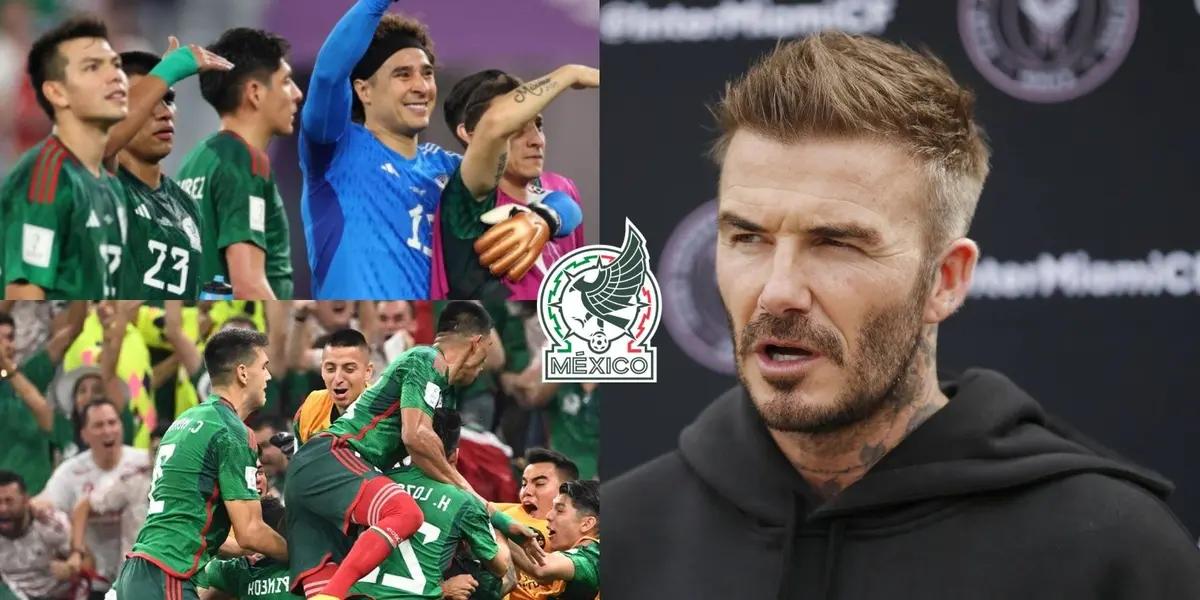 Uno de los jugadores más importantes en la historia de Inglaterra, David Beckham, rescata a un jugador mexicano tras el mundial.