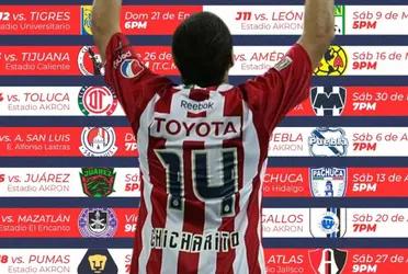 Ya hay fecha de debut del histórico Javier el Chicharito Hernández en su regreso con las Chivas de Guadalajara 