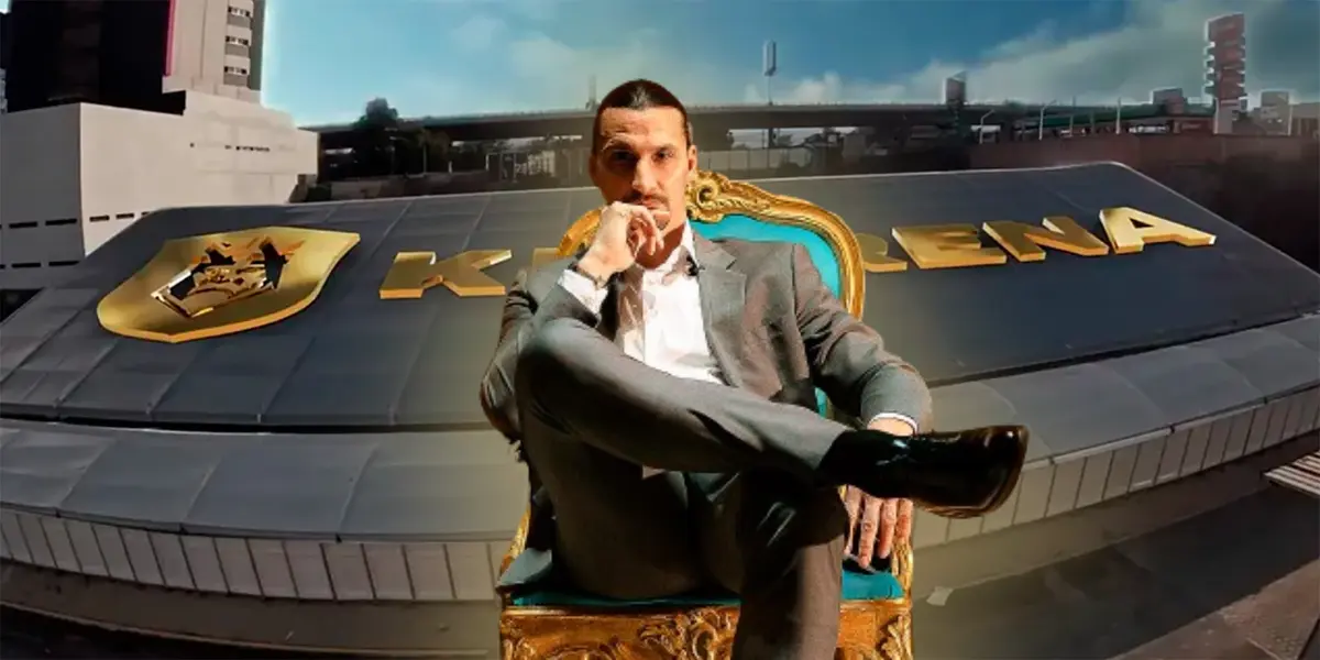 Zlatan Ibrahimovic presentado como King of Kings en el Mundial de México 2024 / Foto: Kings League