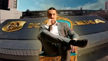 Zlatan Ibrahimovic presentado como King of Kings en el Mundial de México 2024 / Foto: Kings League