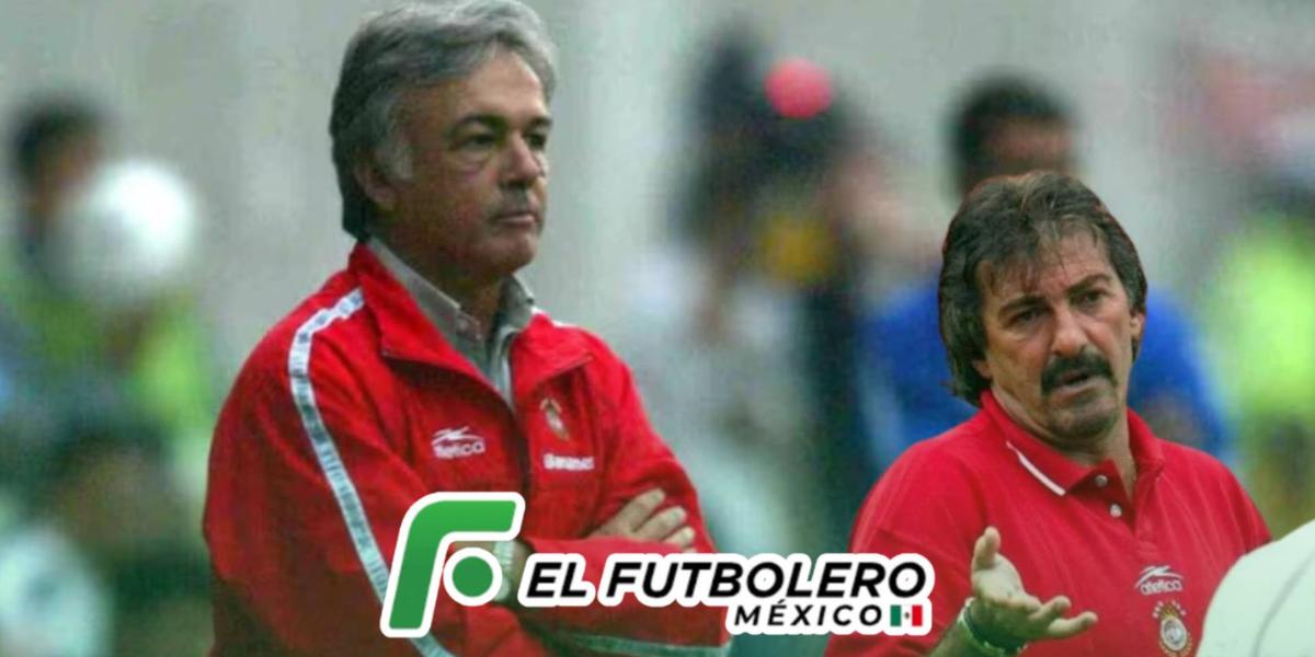 Alberto Jorge y Ricardo La Volpe con Toluca | Foto: Mexsport