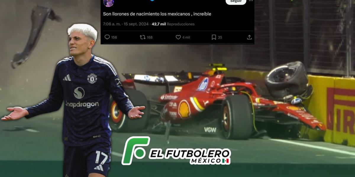 “Son llorones nacimiento” la dura crítica a mexicanos del hermano de un jugador del Manchester United por Checo Pérez