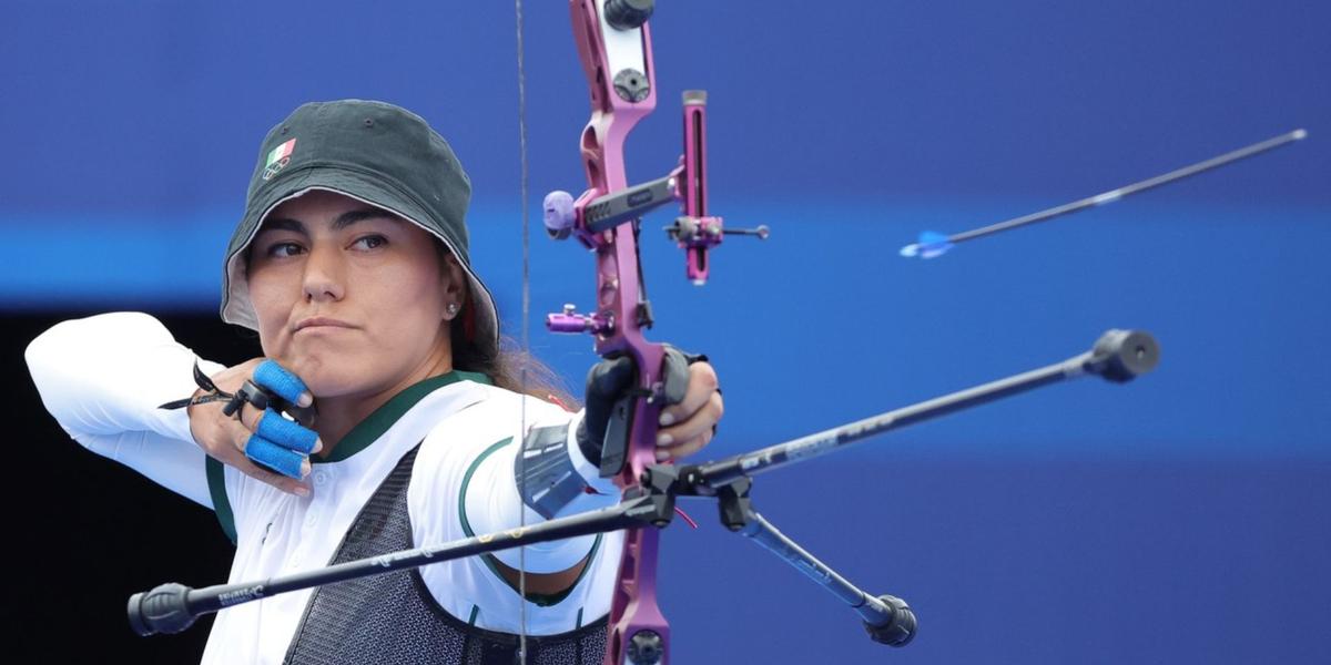 Alejandra Valencia en Tiro con Arco. (Foto: EFE)