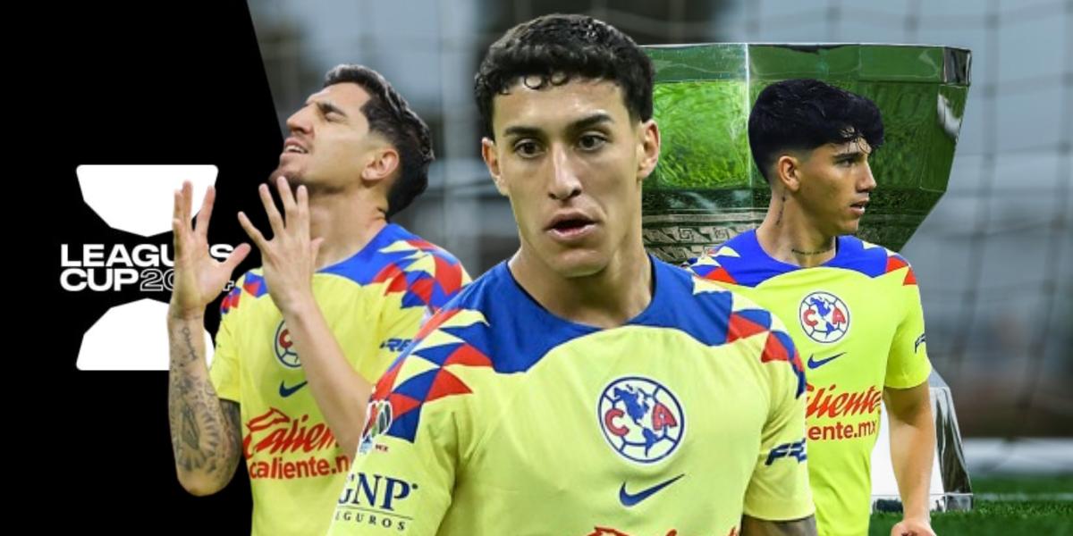 Alejandro Zendejas, Kevin Álvarez y Diego Valdés / Foto: Leagues Cup / Mexsport