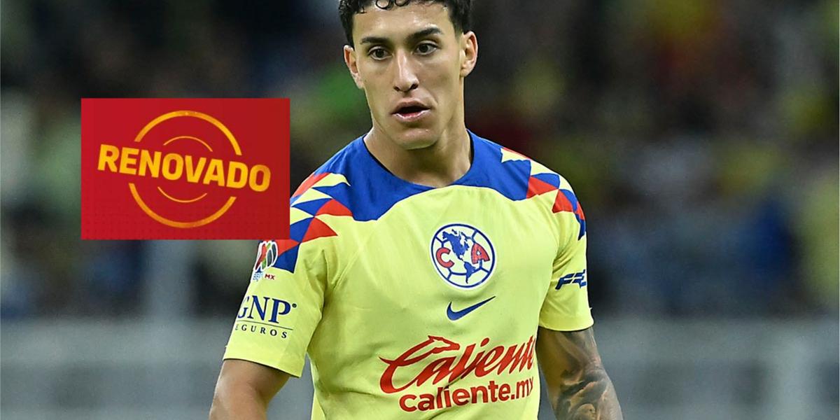 Club América: Alejandro Zendejas renovó y el nuevo apodo que le ponen 