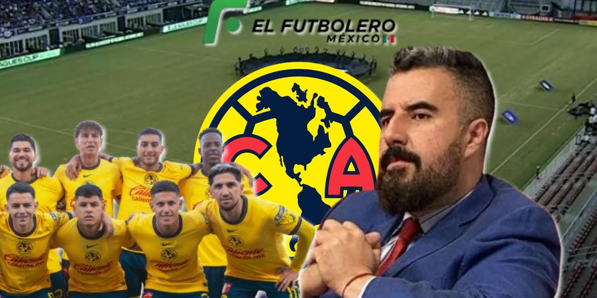 Álvaro Morales le da con todo a jugadores del América / Foto: Especial.