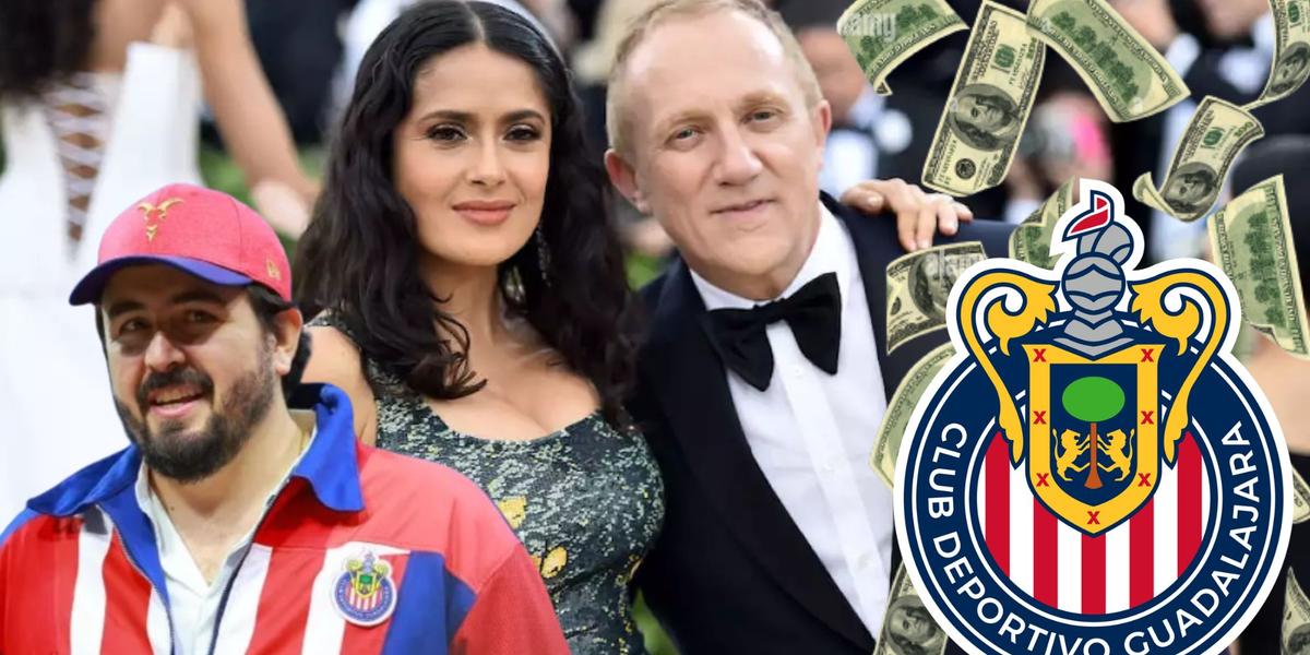 Lo que se sabe sobre la supuesta propuesta del esposo de Salma Hayek para comprar Chivas