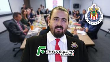 Amaury Vergara y directivos de Chivas se reunieron con directivos de la FIFA (Foto: El Universal)