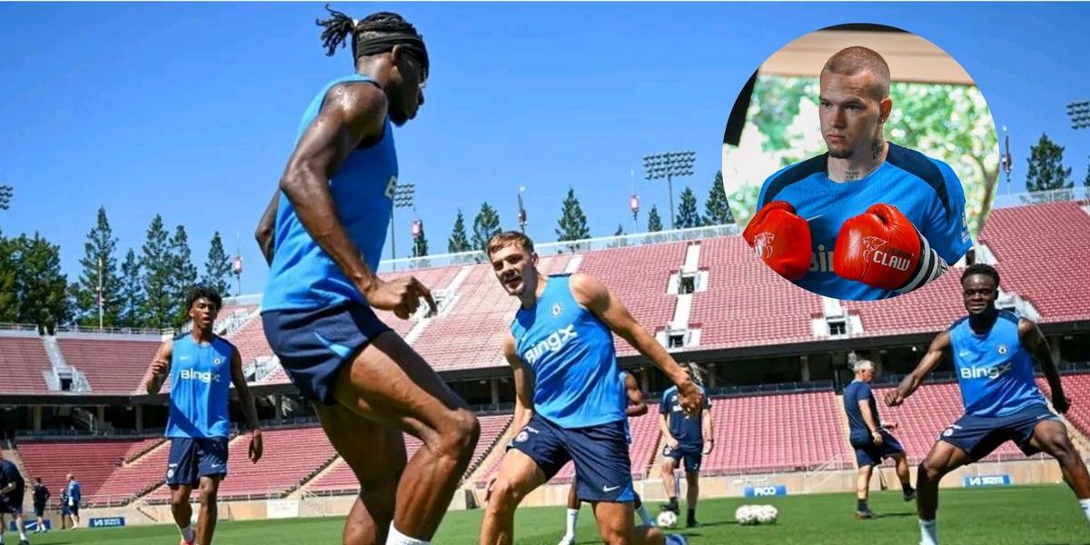 El América impone: el extraño entrenamiento del Chelsea previo a enfrentar a las Águilas 