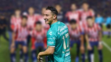 Andrés Guardado con León / Foto: @Chivas