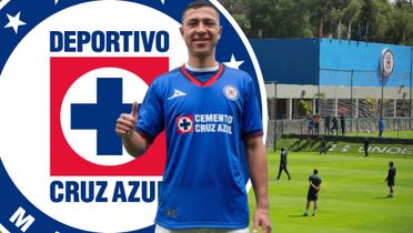 Andrés Montaño en su presentación con Cruz Azul /  Foto: IMAGO7