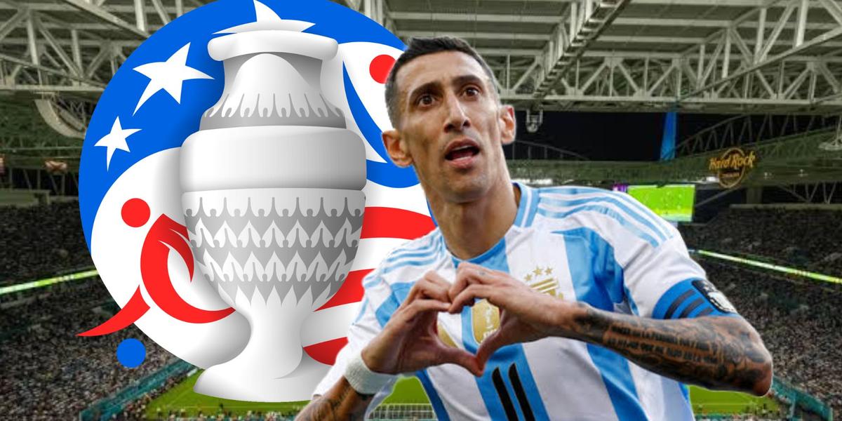 Ángel Di María con Argentina / Foto: Copa América 2024