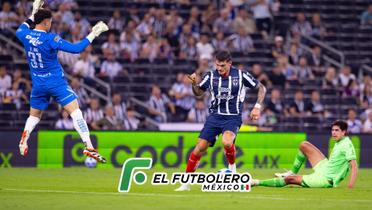 Así fue el error de Haret Ortega que le costó el gol contra Rayados (Foto: @Rayados)