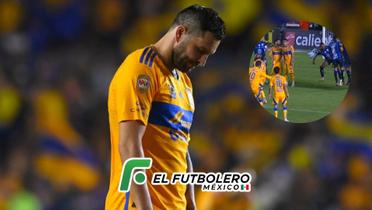 Así fue la polémica jugada en el partido de Tigres vs Querétaro de la Jornada 8 (Foto: Imago7) 