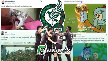 Así vivieron en redes sociales la victoria de México. | Foto: X