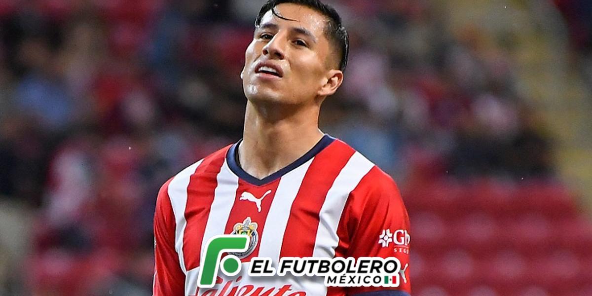 Los números que confirman que el Charal Cisneros no debería ser titular en Chivas