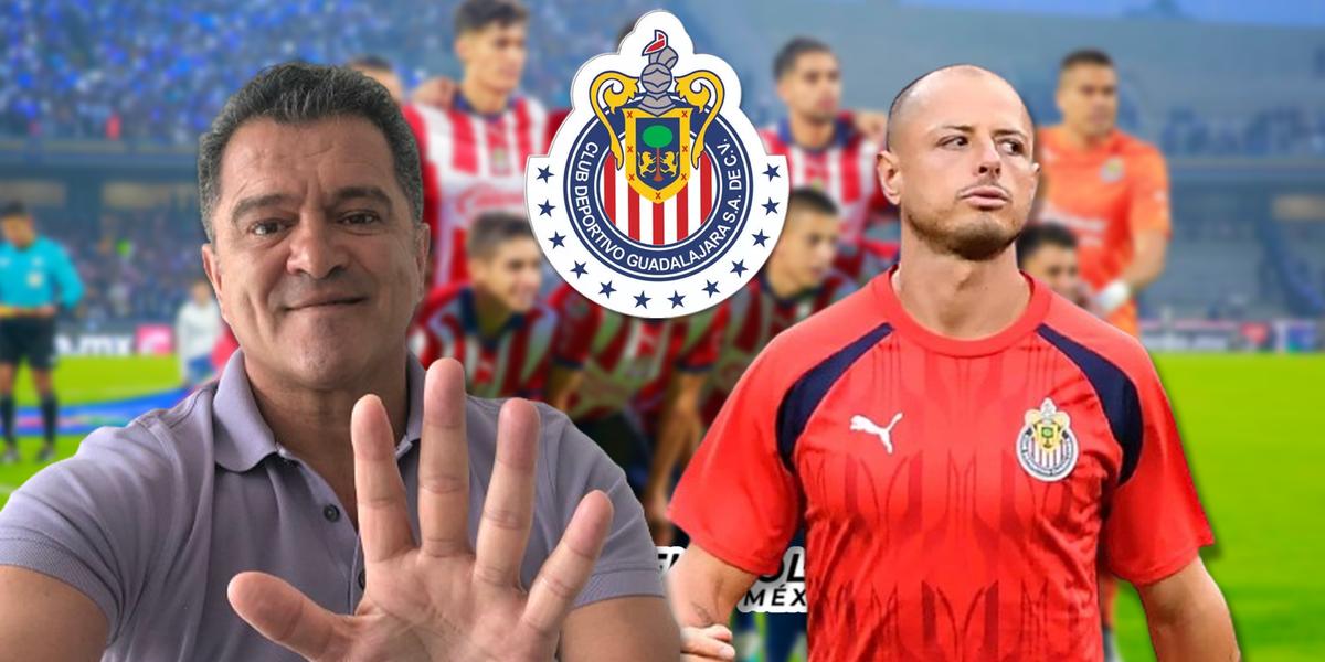 Carlos Hermosillo habló fuerte sobre la segunda etapa de Javier Hernández en Chivas (Foto: Especial)