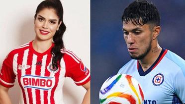 Carlos Salcedo con Cruz Azul y su hermana con la de Chivas