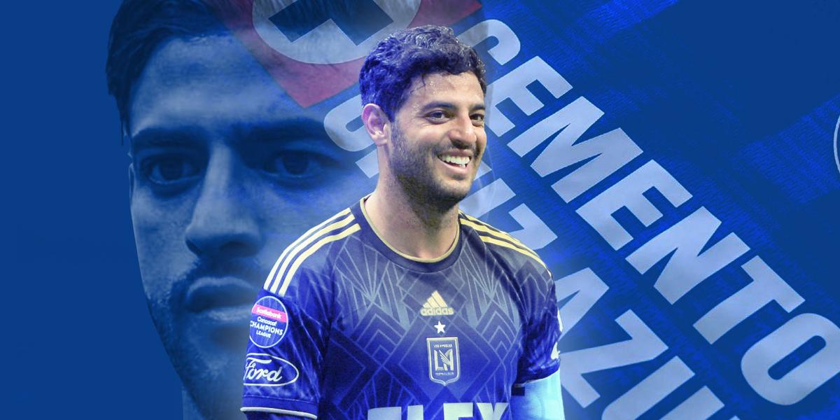 Carlos Vela con la playera de LAFC (Fuente: Infobae)