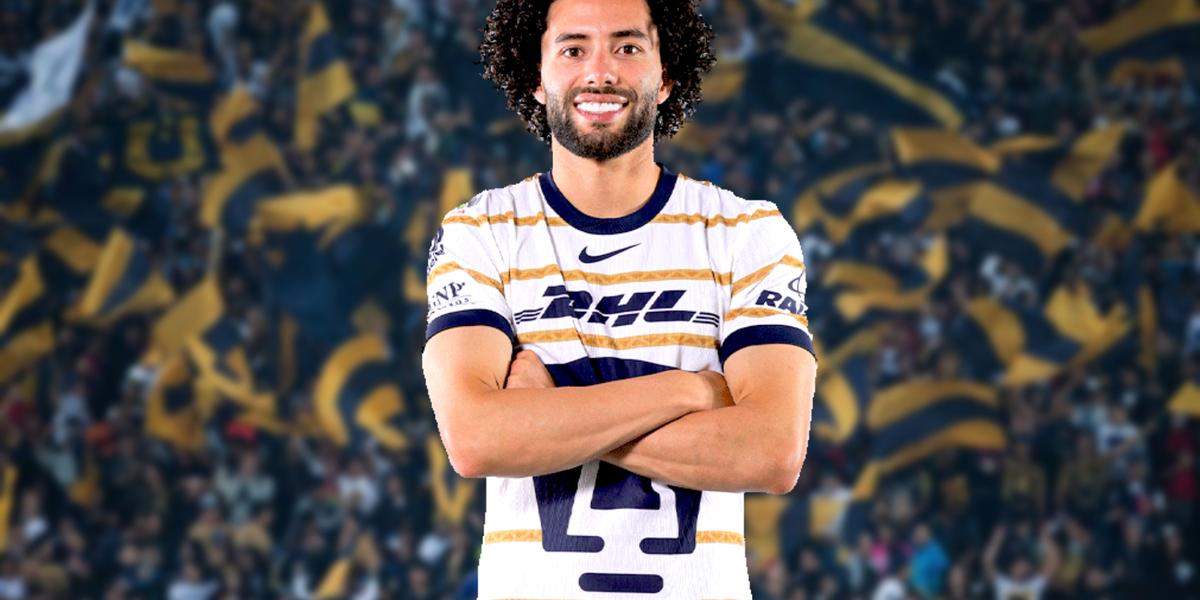 César Huerta con Pumas / Foto: Agencias