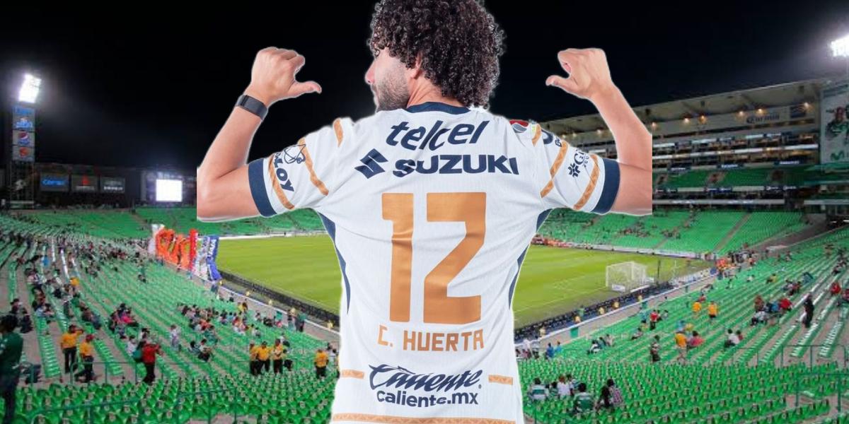 César Huerta levanta la mano y pone el empate para Pumas    