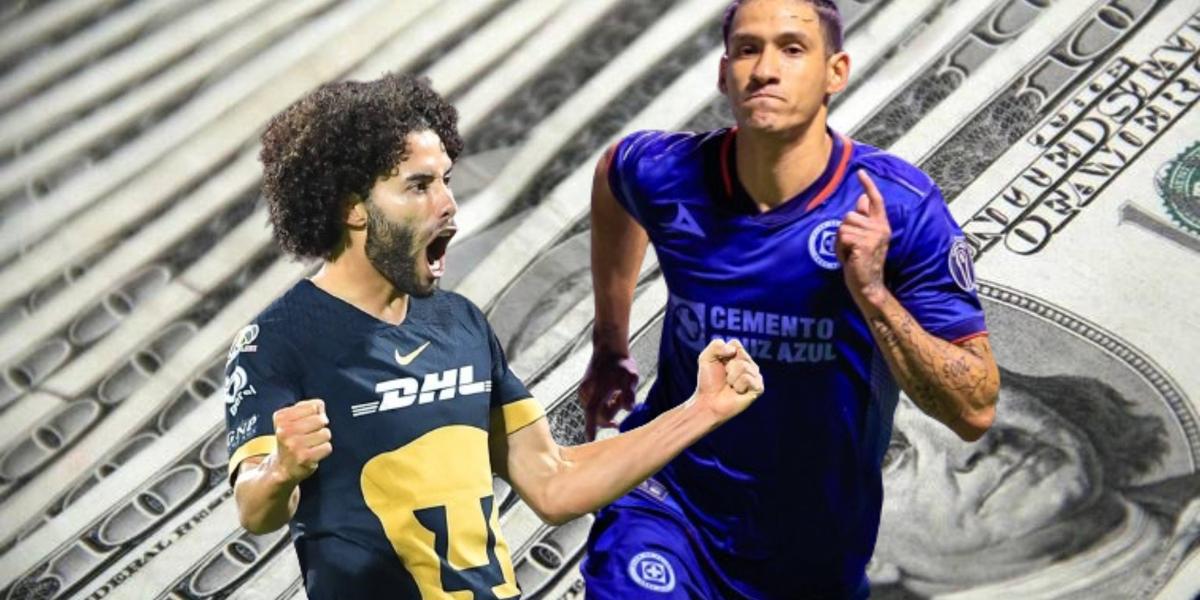 Con la salida de Antuna y Huescas, lo que debería pagar Cruz Azul por César Huerta