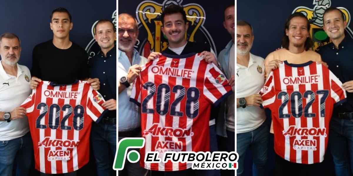 ¿Qué jugadores de Chivas han firmado renovación en los últimos días? Lista completa