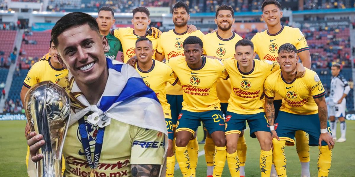 Club América en su foto en el estadio Ciudad de los Deportes (Fuente: Club América) 