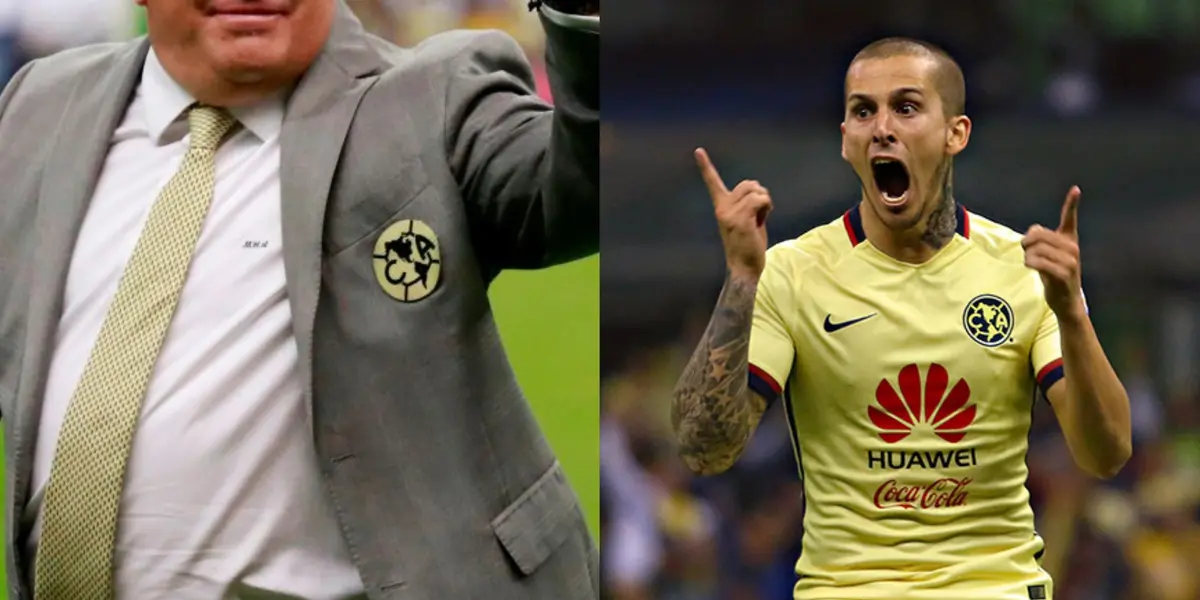 Club América tendría un entrenador fijo y una de sus metas es buscar un 9 de oficio y puede darse un tema, el regreso de Darío Benedetto. 