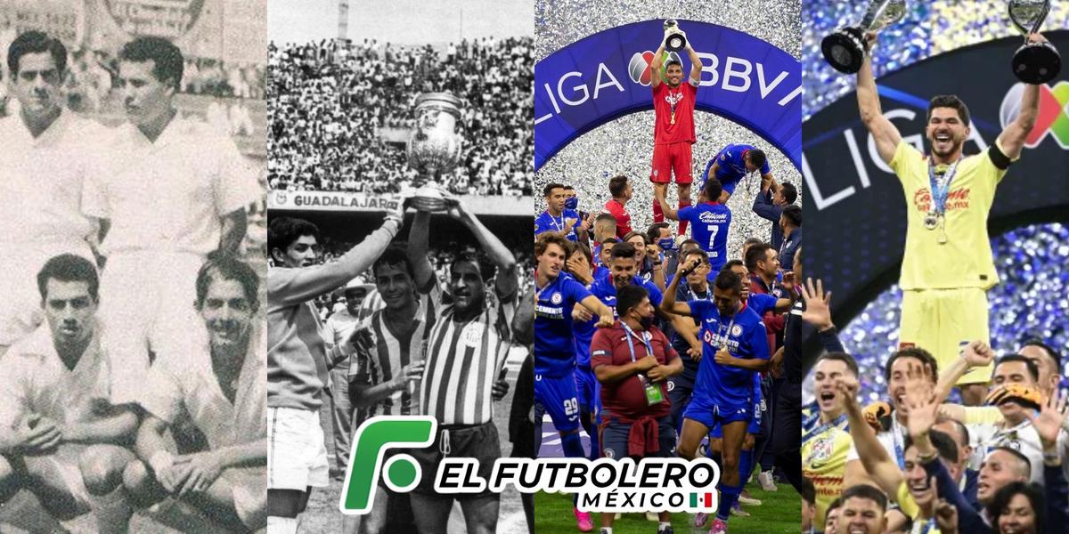 Historia de todos los campeones de Liga MX ¿Quién tiene más títulos? 