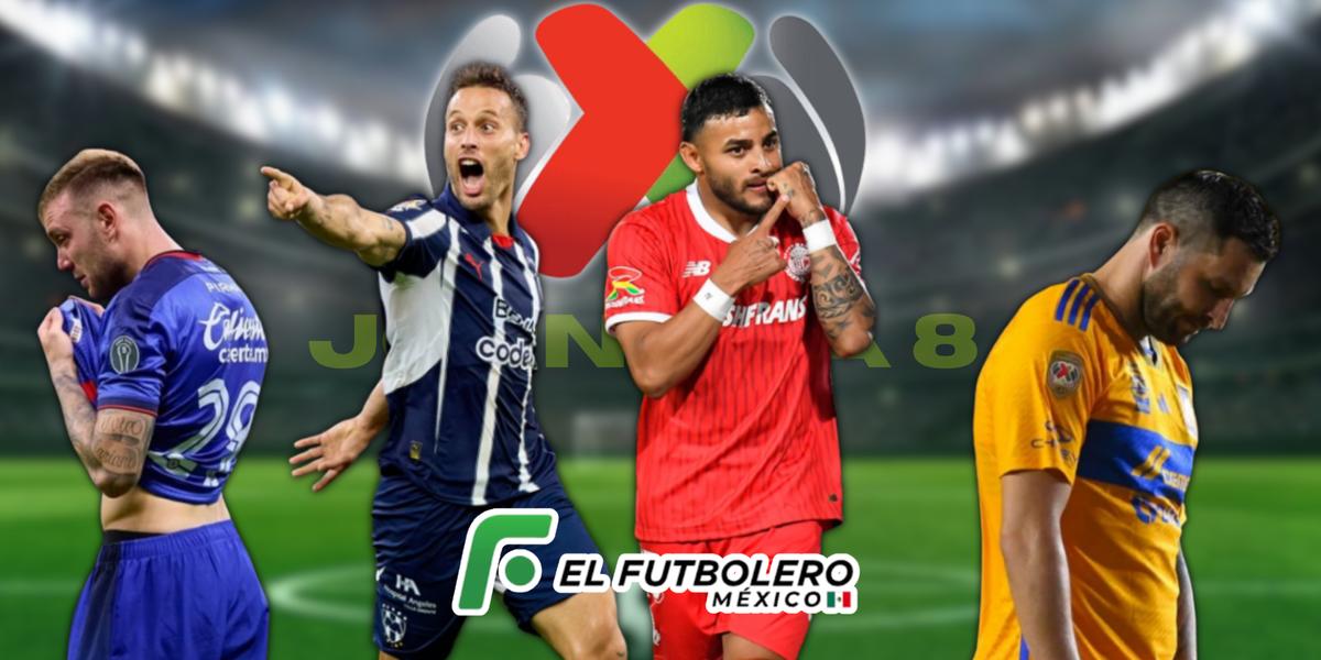 Tabla general de Liga MX ACTUALIZADA tras la J8; Los líderes caen y otros ascienden