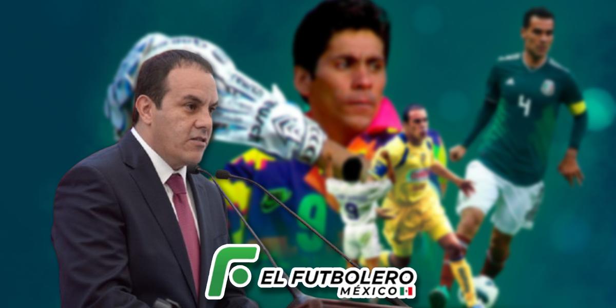 Cuauhtémoc Blanco se ha dedicado a la política después del fútbol (Foto: Secretaría de Morelos)