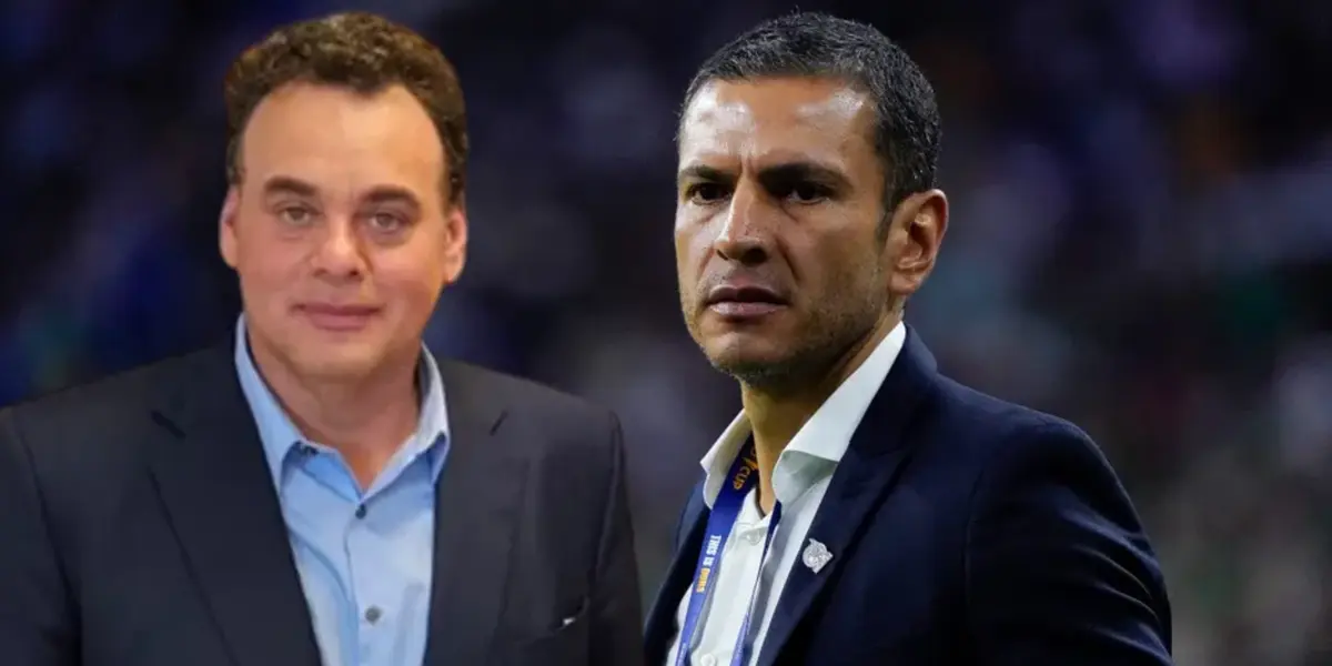 David Faitelson durante una entrevista para TUDN